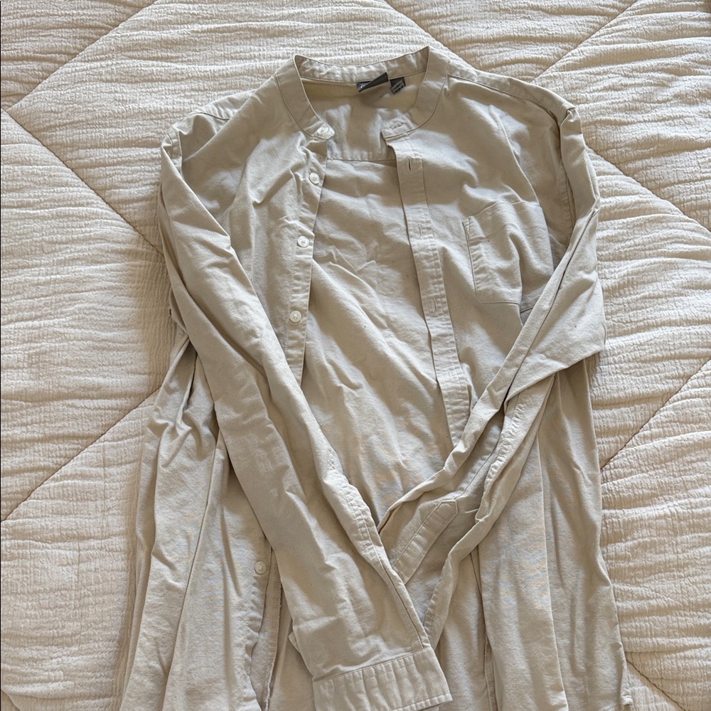 ASOS Light Beige Shirt Jacket